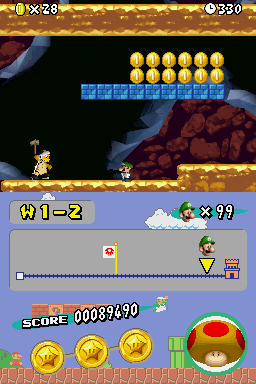 The NSMB Hacking Domain » New Super Mario Bros. Luigi Time!